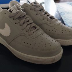 Nike Court Vision Mens 8.5 Grey / Perry Ellis Portfolio Mens 8.5 White