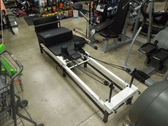 Used PAETA Pilates Reformer 86" Foldable Design with Carry Bag and Pilates Ring