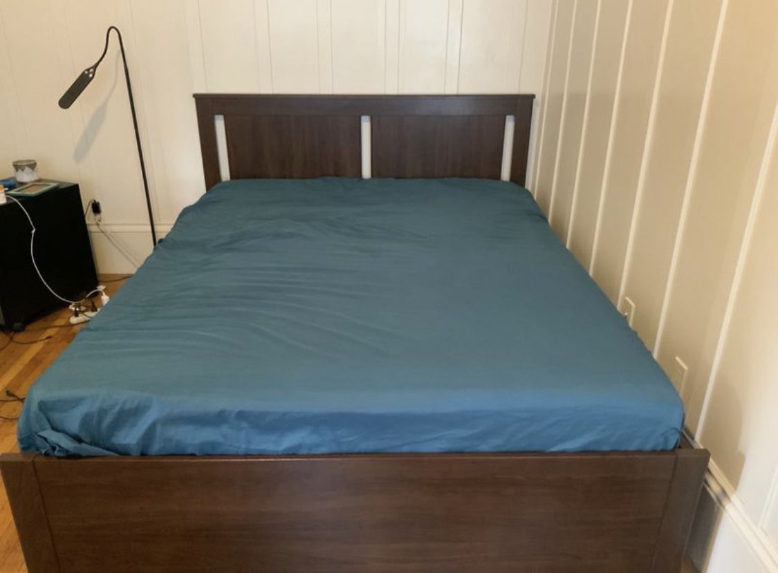 Free IKEA memory foam mattress + Free bed frame