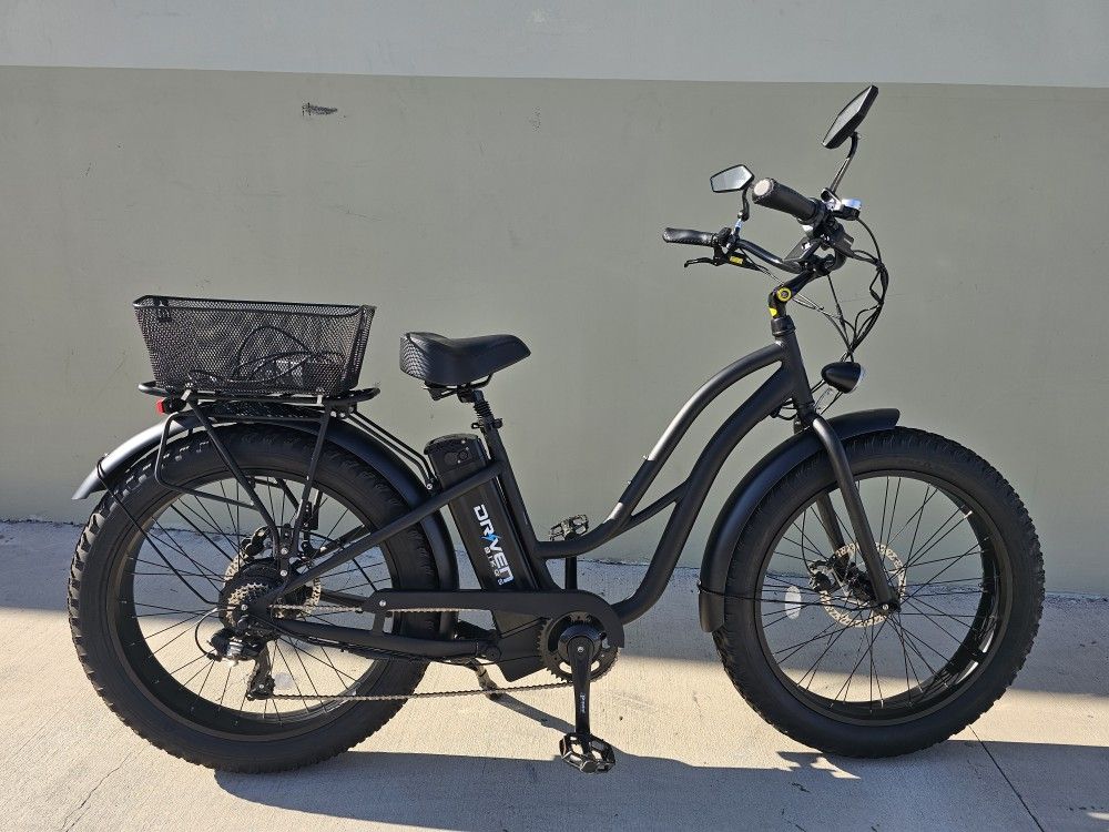 Driven Playa express 750 20 amp samsung battery 239 miles ebike electric bike beach cruiser fat tire