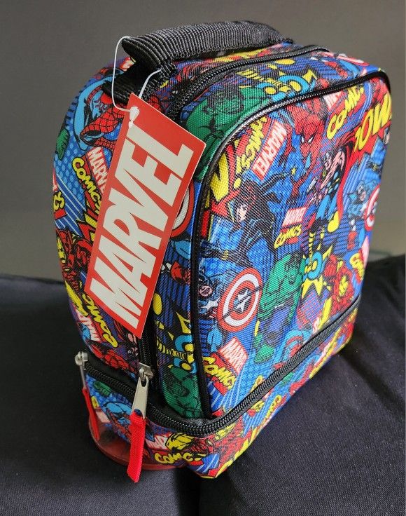 MARVEL COMICS Insulated Dual Lunch Bag
