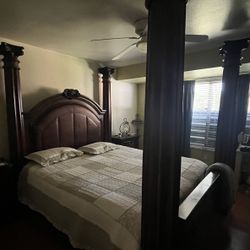 King Bed (just The Frame)