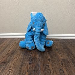 Blue Elephant Plush Toy