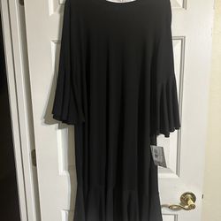 Lularoe black Maurine Dress Size L