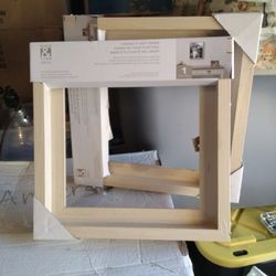 2 Canvas Float Frames
