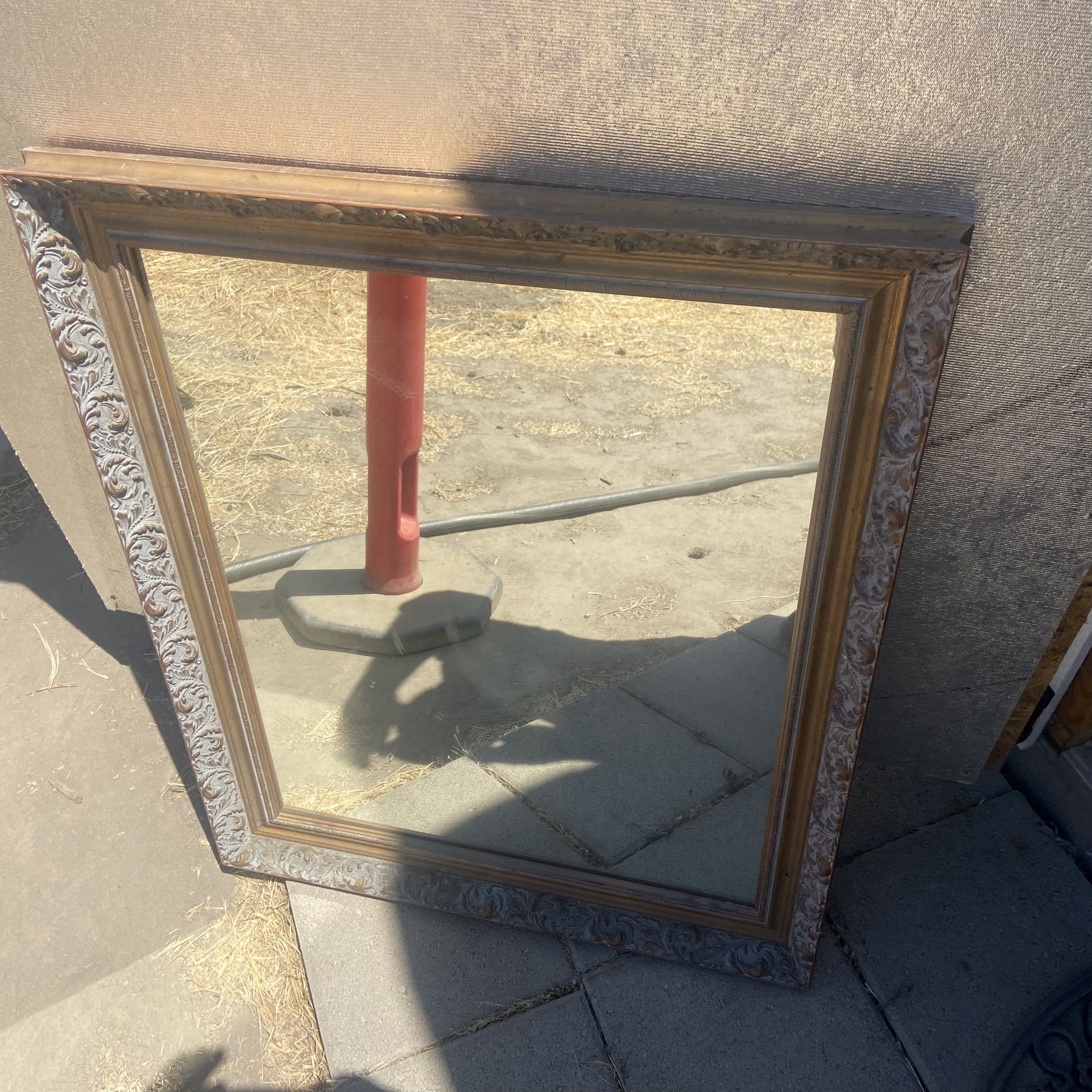 Antique mirror