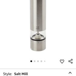 Peugeot - Elis Sense u'Select Electric Salt Mill - Adjustable Grinder, Battery Powered