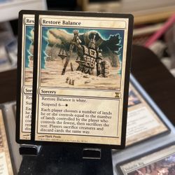 2xrestore Balance Rare Time Spiral Mint Beautiful Card 