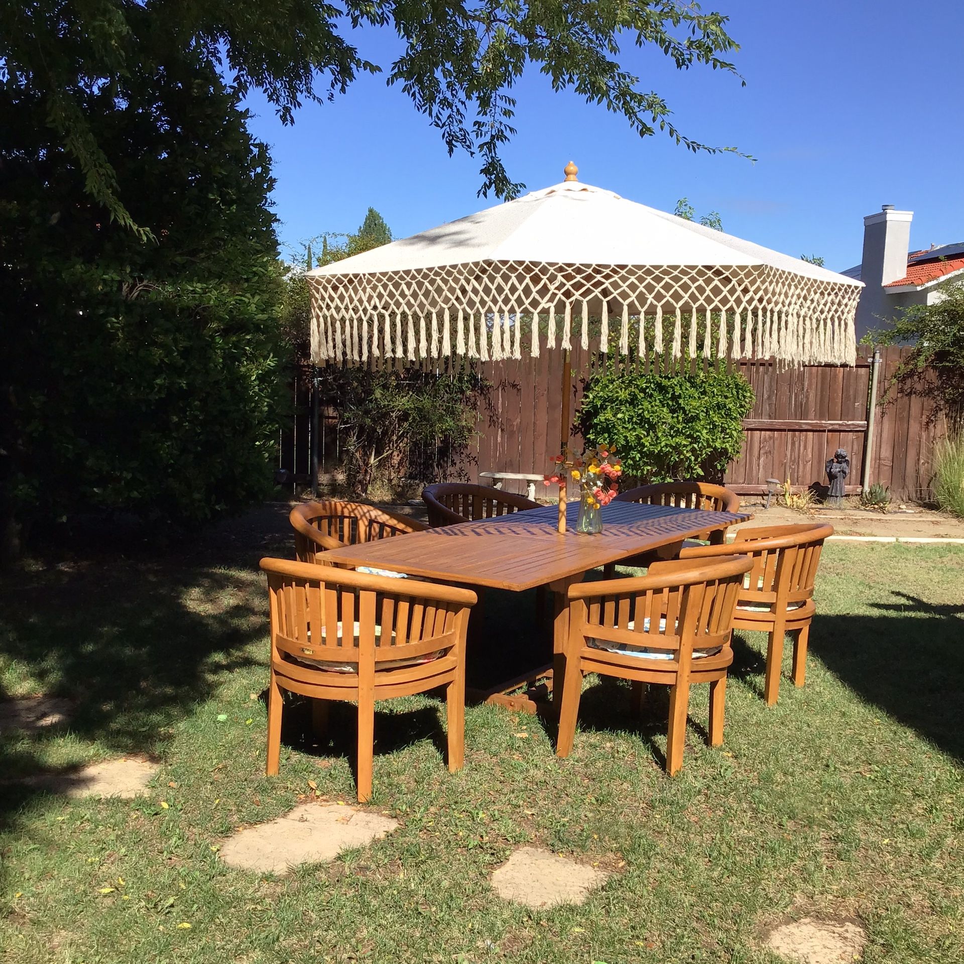 Pacific Rim Trading Company Teak Set