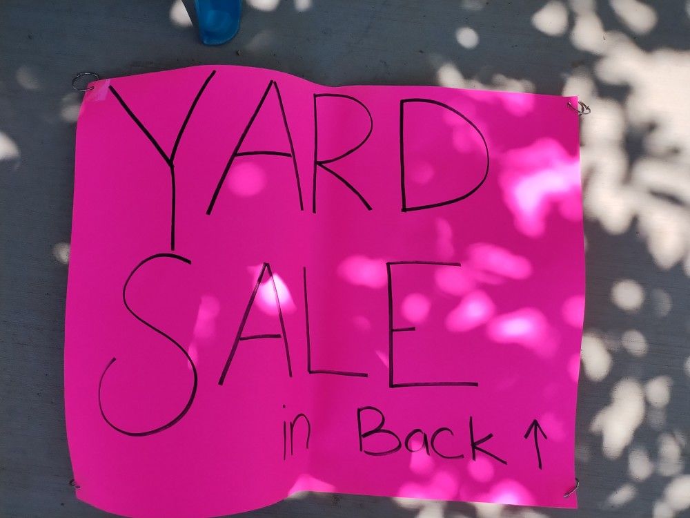 Yard Sale