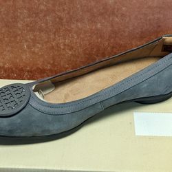 Clark's Women's Candra Blush - Size 7 - Grey Suede - New