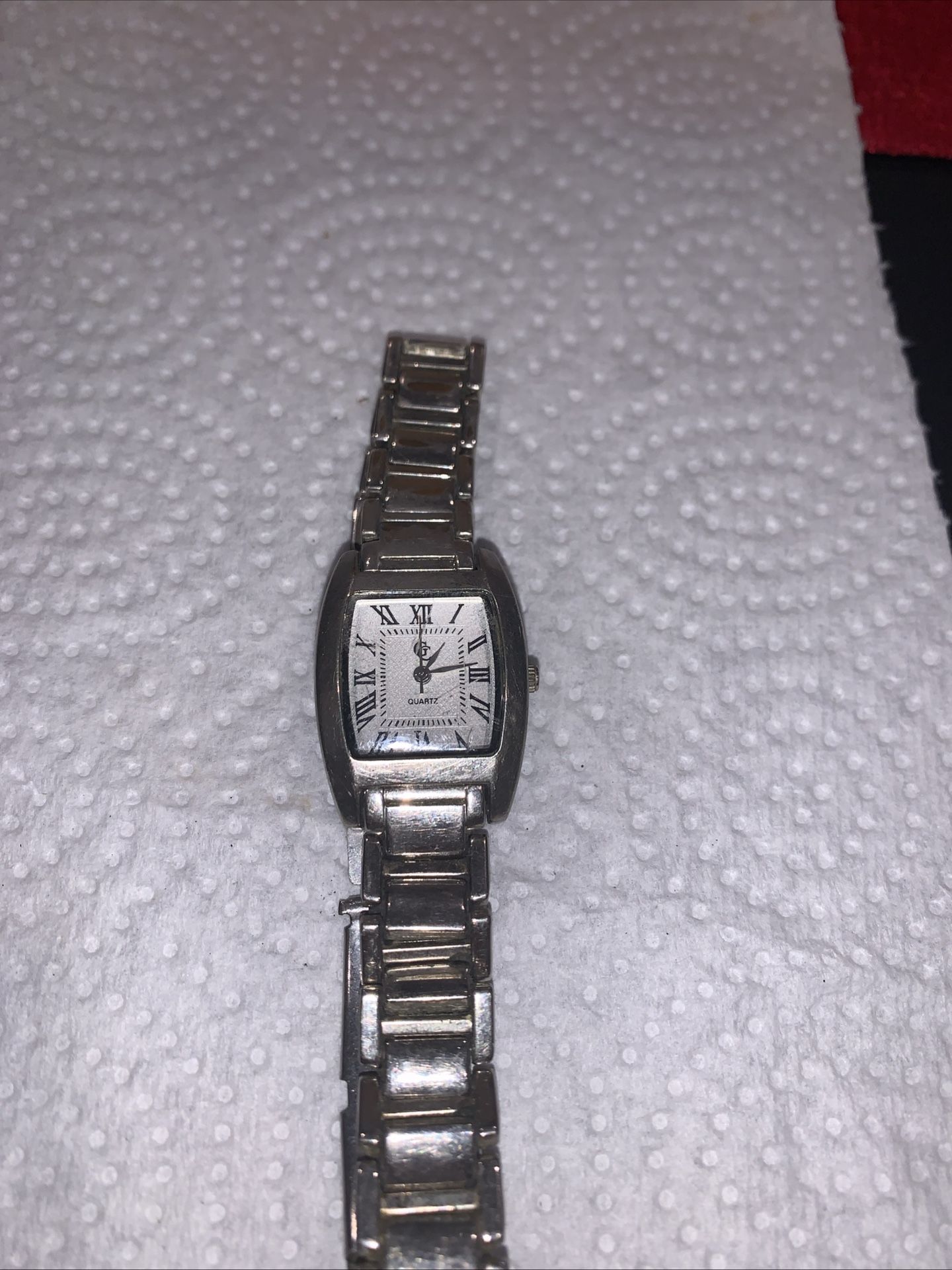 GOLD COAST STAINLESS STEEL WOMENS WATCH