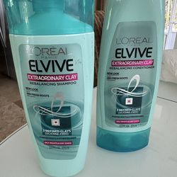 Loreal Elvive Extraordinary Clay Shampoo & Conditioner Set $10