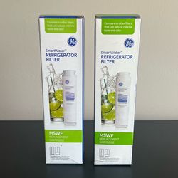GE SmartWater MSWF Refrigerator Water Filter Replacement Cartridge 2 Count