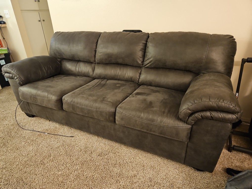 Sofa/Couch With Fold Out Bed - Ashley Furniture