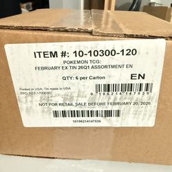 Ex Tins Assorted Sealed Case 