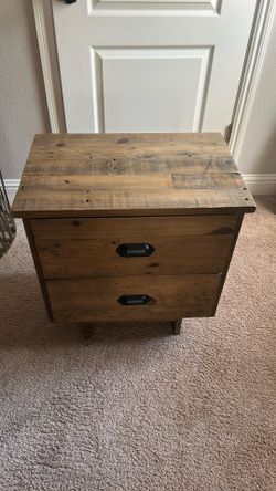Ashley’s Furniture 2 Drawer Wood Dresser 