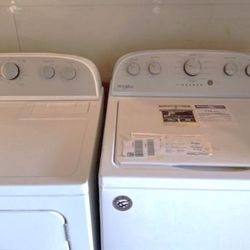 Washer Dryer Set - Full Size Electric