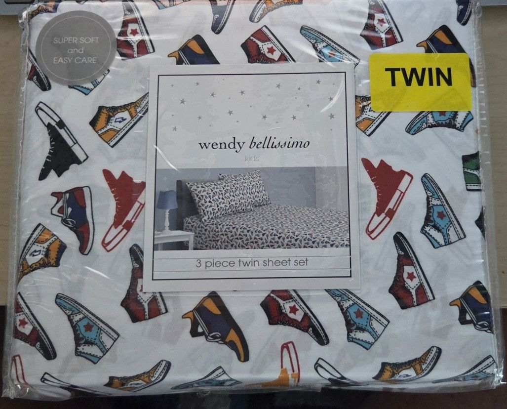 WendyBellissimo 3 Piece Twin Sheet Set