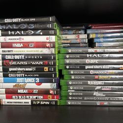 Xbox 360- Xbox One Games