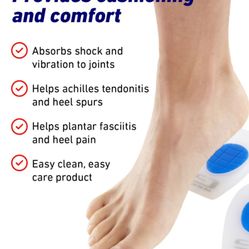 NEO G, NEOTHOTICS Heel Cushions, 1 Pair, Large,   Unisex 