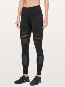 Lululemon Wunder Under Mix & Mesh 30” Leggings 10
