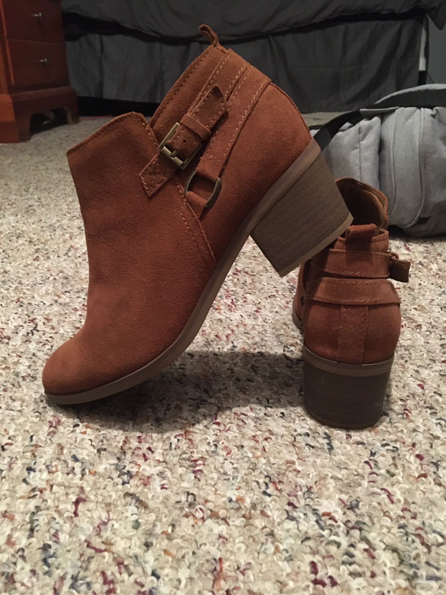 Sonoma Brown Suede Boots 