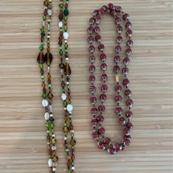 Beaded Necklaces- 2 Pack 