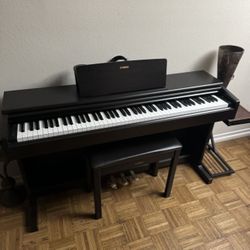 Yamaha YDP-144 Traditional Console Digital Piano With Bench-Rosewood