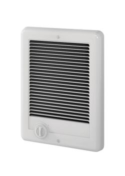 Electric Wall Heater Complete Unit w Thermostat 5120 BTU 120 V Fasting Heating