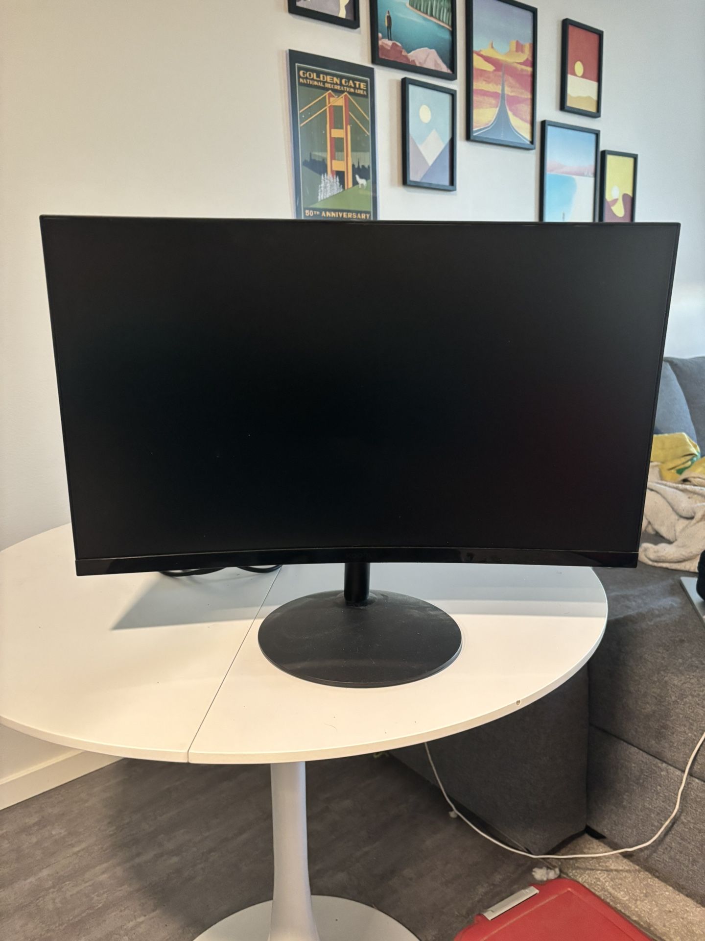 KOORUI 24-Inch Curved Monito
