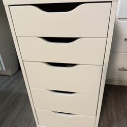 IKEA Alex 5 Drawer Unit