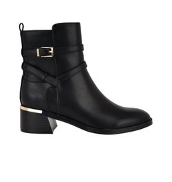 Women’s KC Jasen Ankle Booties – Black – Size 9.5M