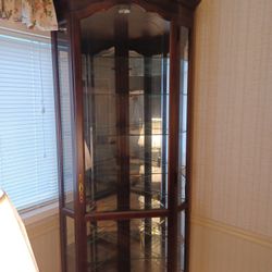 Lighted Curio Cabinet