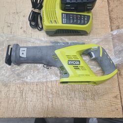 Ryobi ONE+ 18V Cordless Reciprocating Saw with 2.0 Ah Battery