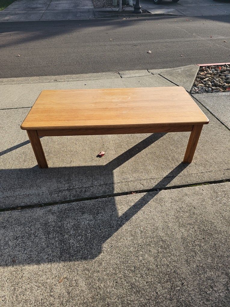 Solid Wood Coffee Table
