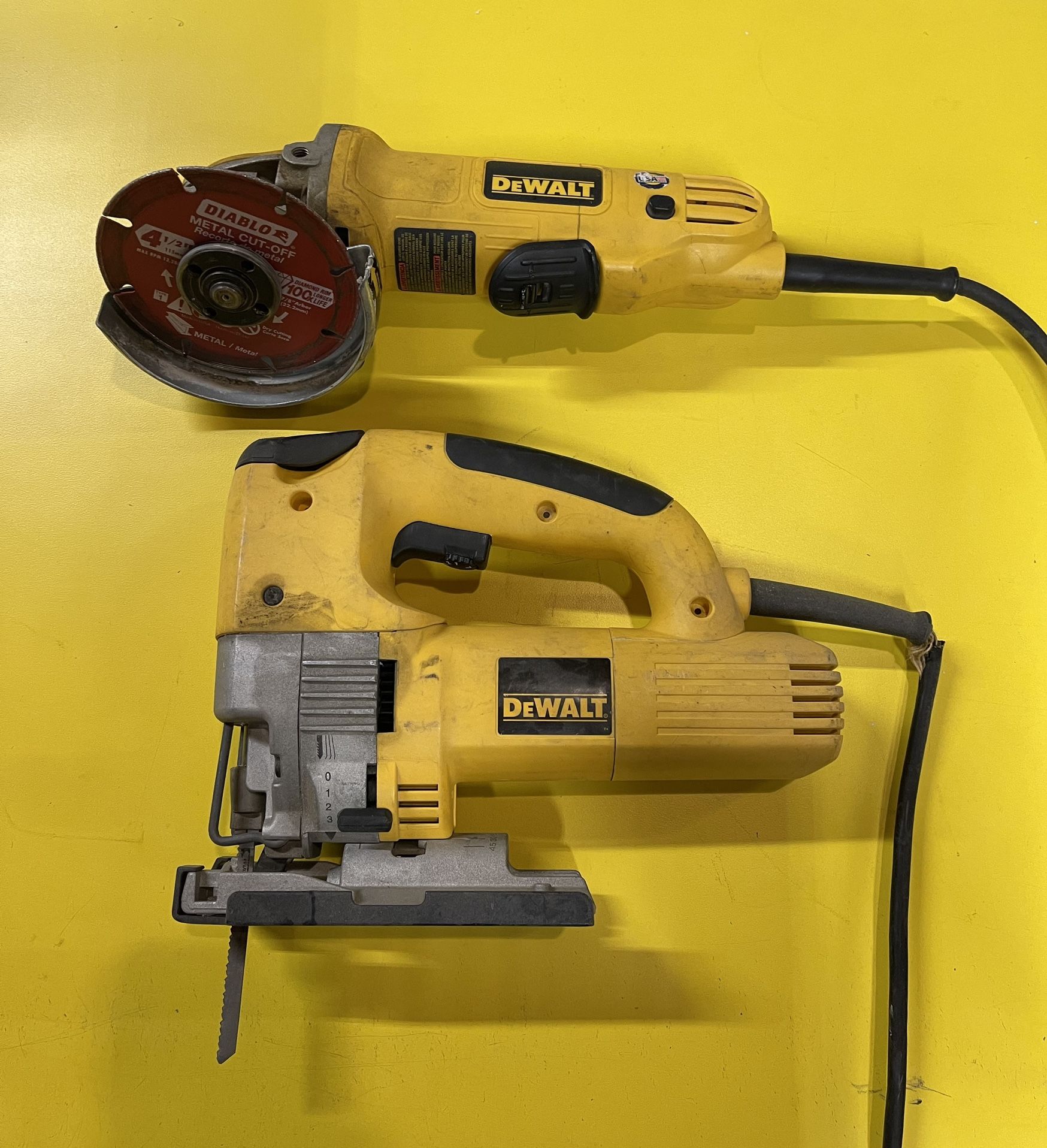 Dewalt Corded Tools