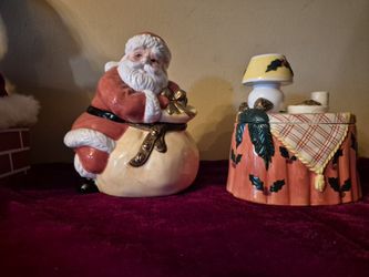 Santa Decoration Jars 