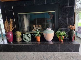 Vase & Plants