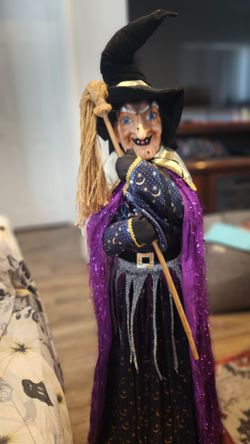 Vintage Halloween witch