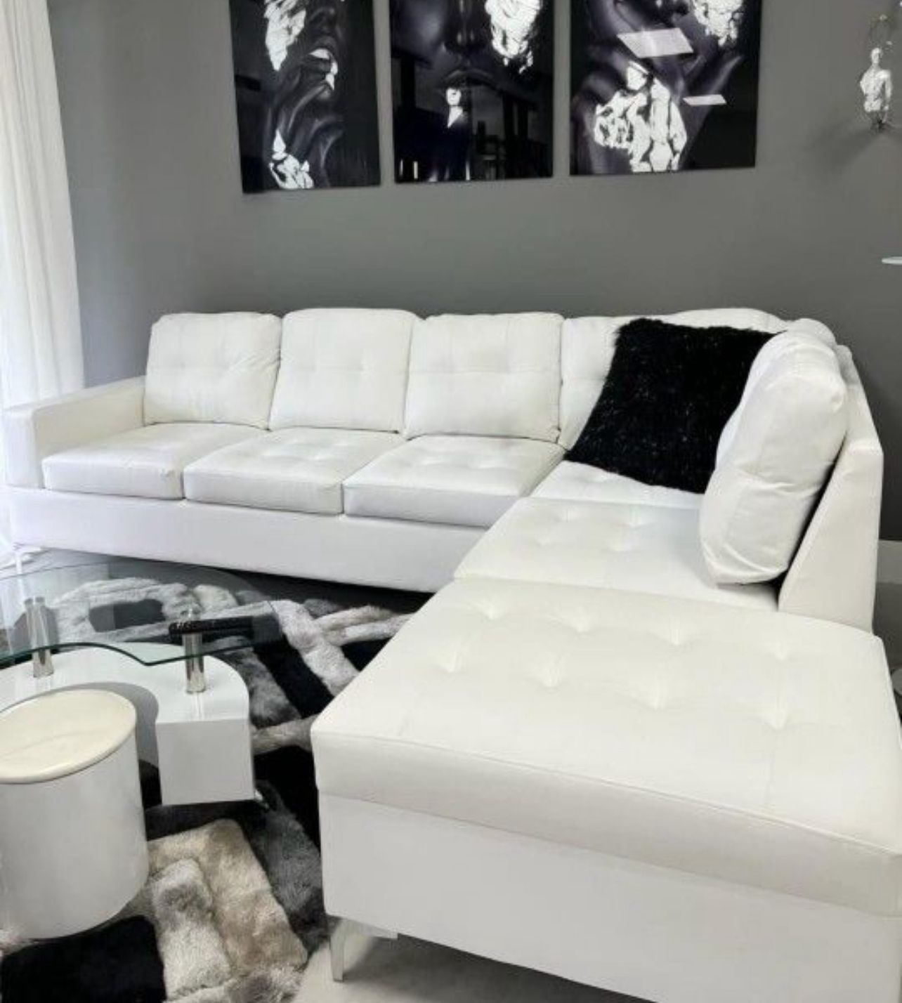 New sectional in box $899