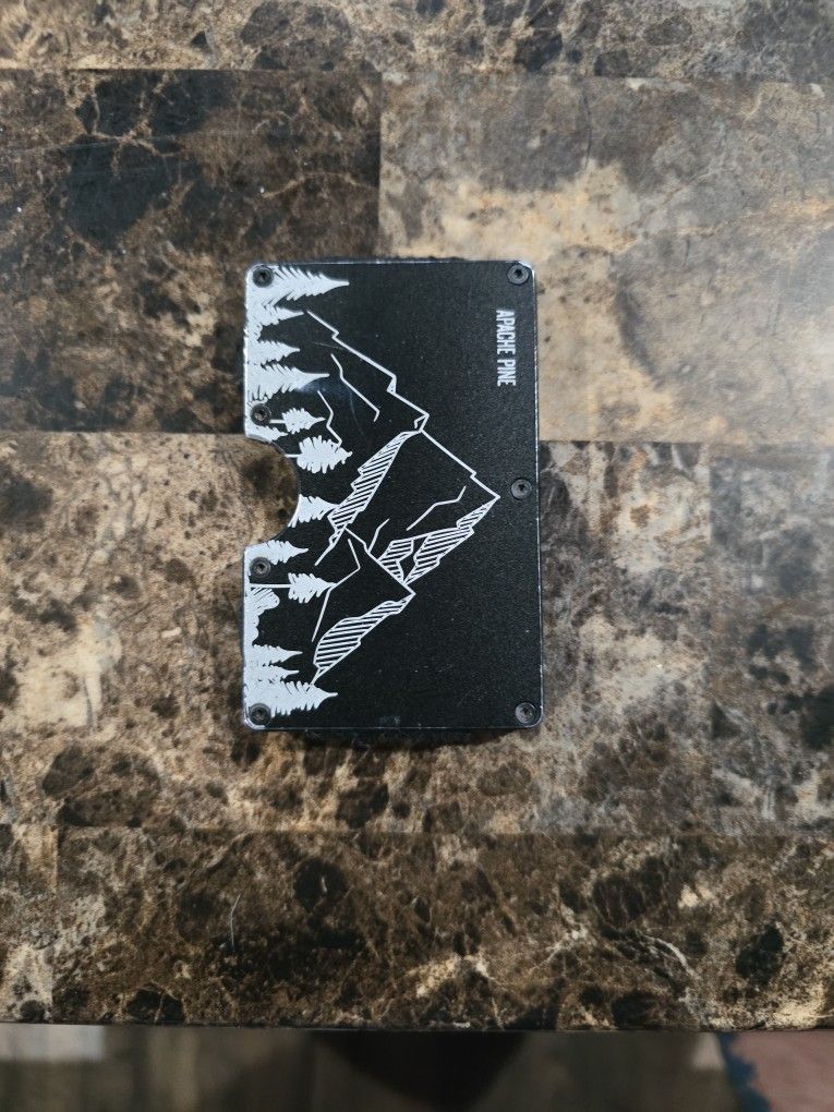 Apache Pine Slim Card Holder- $25
