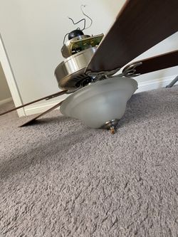 TWO WORKING CEILING FANS