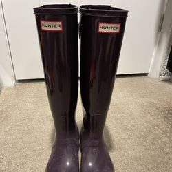 Hunter Women’s Tall Adjustable Back Rain Boots