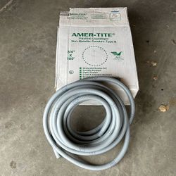 Amer-Tite Flexible Liquid Type Non-Metallic Conduit Type B ¾” x  55’