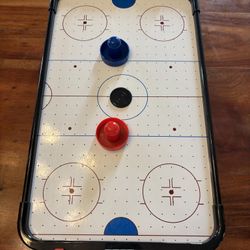 The Black Series Mini Tabletop Air Hockey Game - Excellent Condition!