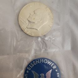 Unique 1974 S Eisenhower uncirculated Silver Dollar 