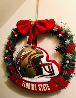 FSU Christmas Wreath