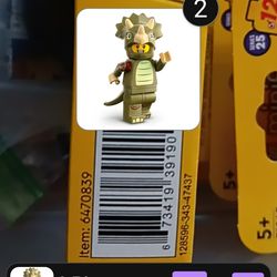 Lego CMF series 25 Triceratops Costume