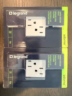 Legrand Adorne 15A Tamper-Resistant Outlet (2-Pack)